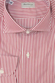 Sartorio Pinstripe Cotton Dress Shirt