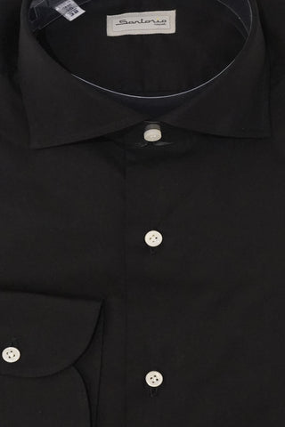 Sartorio Solid Cotton Dress Shirt