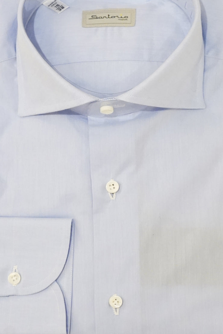 Sartorio Solid Cotton Dress Shirt