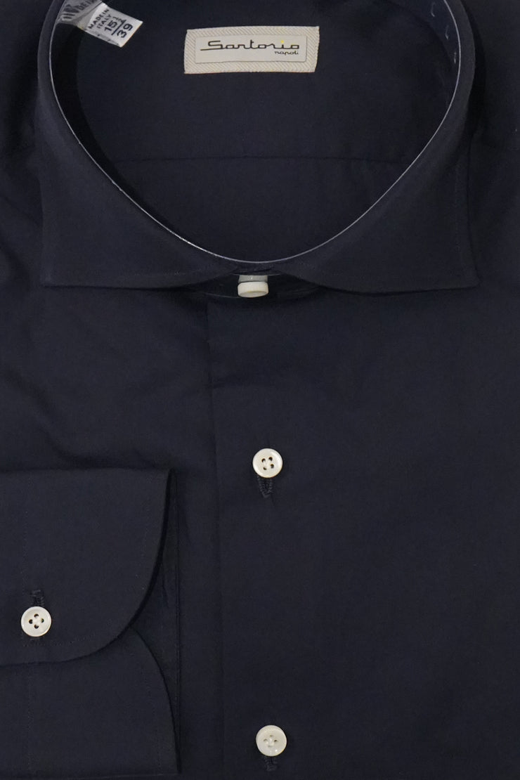 Sartorio Solid Cotton Dress Shirt