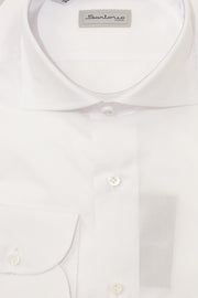 Sartorio Solid Cotton Dress Shirt