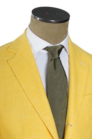 Sartorio Woven Virgin Wool-Cotton Sport Jacket