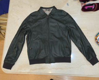 Kired PISA Nylon-Cashmere Reversible Zip-Up Bomber Jacket