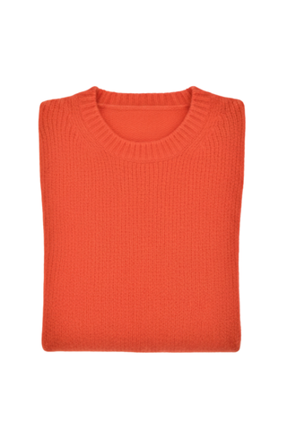 Fedeli Wool-Cashmere Crew Neck Sweater