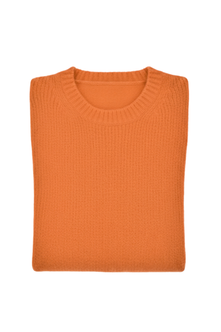 Fedeli Wool-Cashmere Crew Neck Sweater