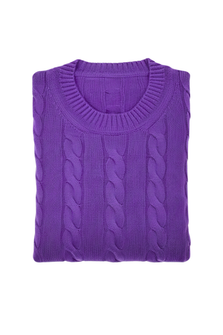 Manrico Cashmere Cable Knit Sweater