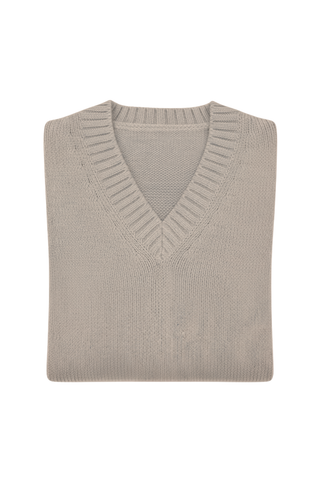 Cruciani Cotton V-Neck Sweater