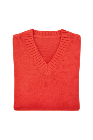 Cruciani Cotton V-Neck Sweater
