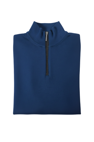 Manrico Cashmere Quarter-Zip Mock Neck Sweater