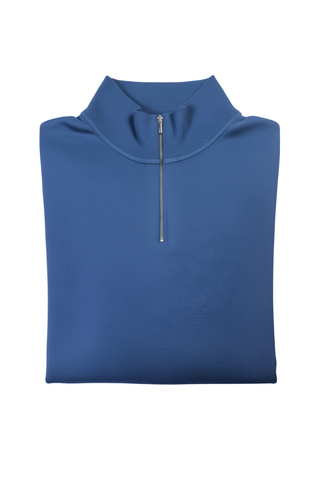 Manrico Cashmere Quarter-Zip Mock Neck Sweater