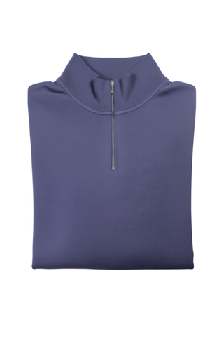 Manrico Cashmere Quarter-Zip Mock Neck Sweater