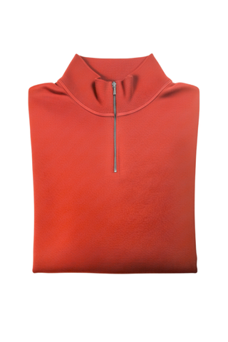 Manrico Cashmere Quarter-Zip Mock Neck Sweater
