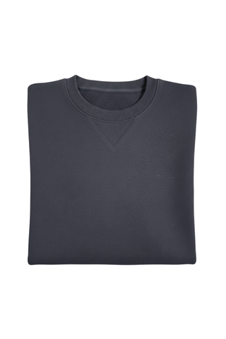 Handpicked Cotton Crewneck Pullover Sweater