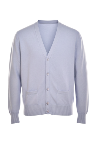 Manrico Cashmere Button Down V-Neck Cardigan