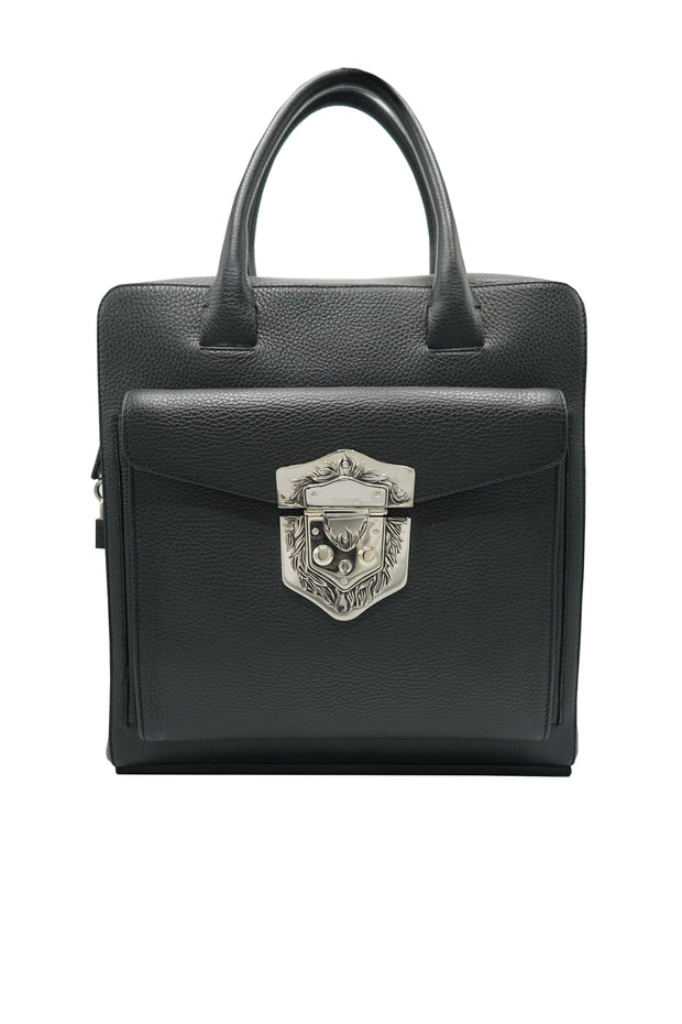 Tardini Shell Cordovan Satchel Briefcase