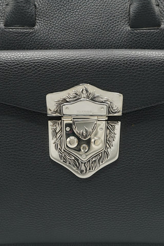 Tardini Shell Cordovan Satchel Briefcase