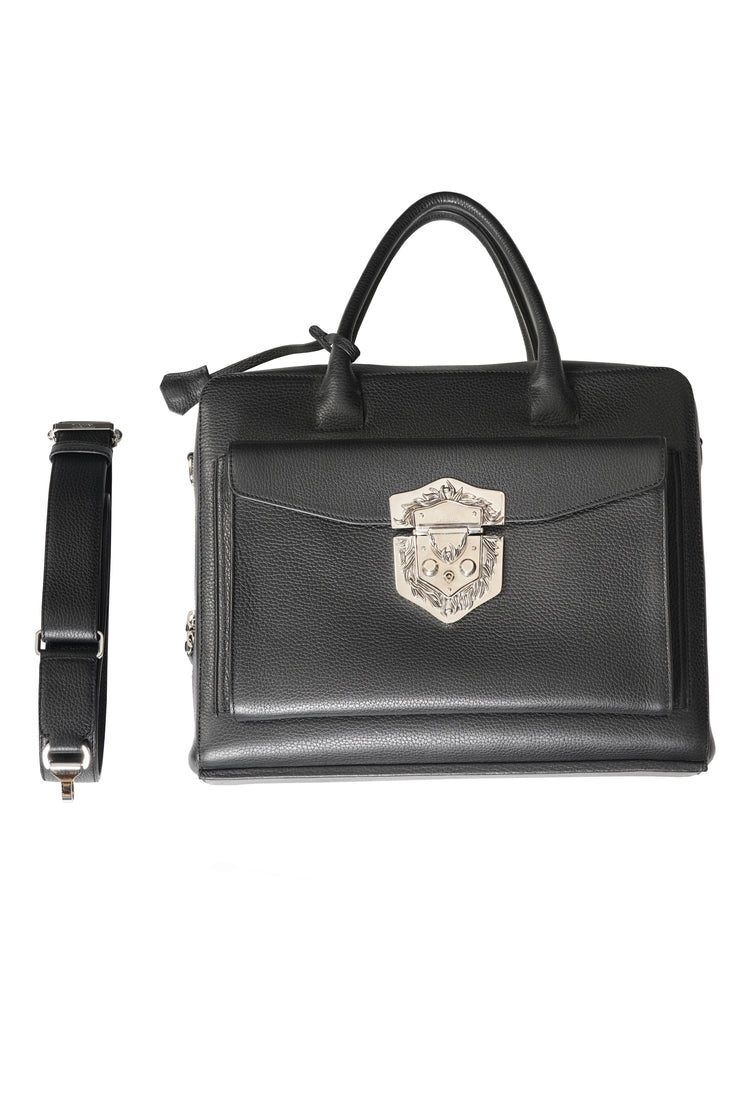 Tardini Shell Cordovan Satchel Briefcase