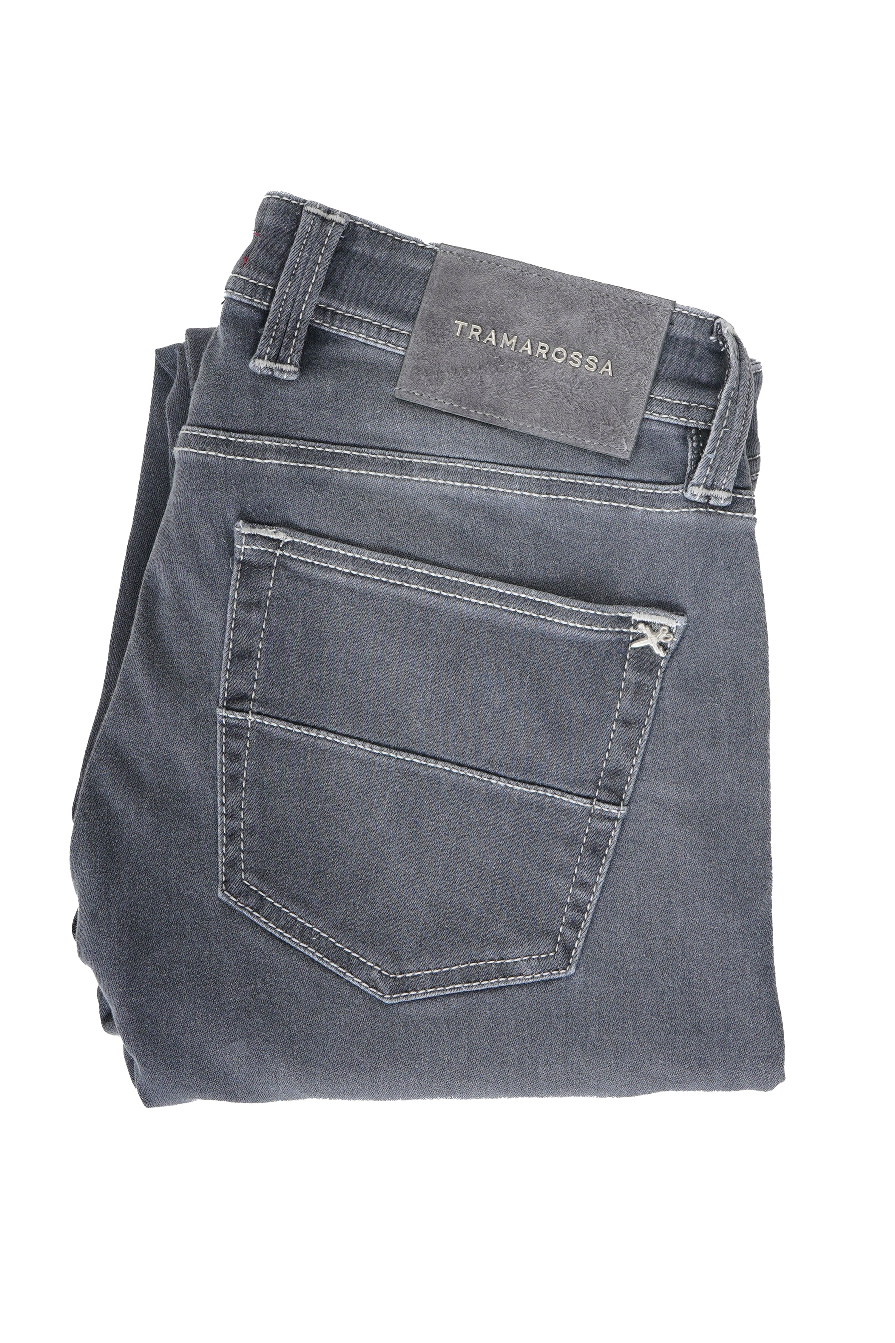 Tramarossa 18 Months Wash Solid Denim Jeans – Riflessi