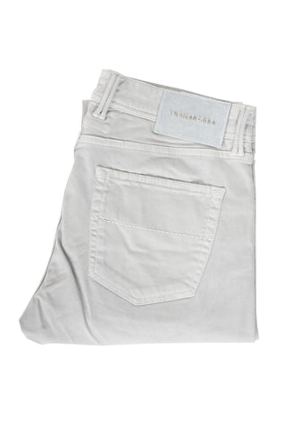 Tramarossa Michelangelo Zip Solid Cotton-Modal Pants