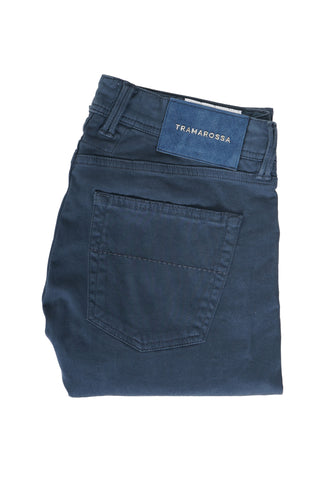 Tramarossa Michelangelo Zip Solid Cotton-Modal Pants