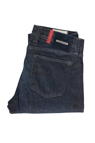 Tramarossa Solid Dark Denim Jeans