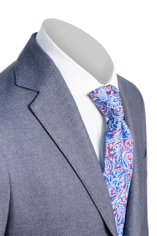 Sartorio Solid Virgin Wool-Silk Suit