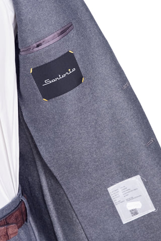 Sartorio Solid Virgin Wool-Silk Suit