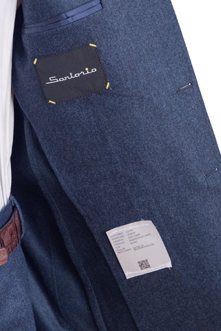 Sartorio Solid Virgin Wool-Cashmere Suit