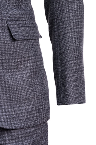 Sartorio Prince of Wales Wool-Cashmere Suit