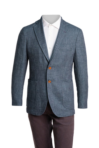 Sartorio Birdseye Virgin Wool-Silk Sport Jacket