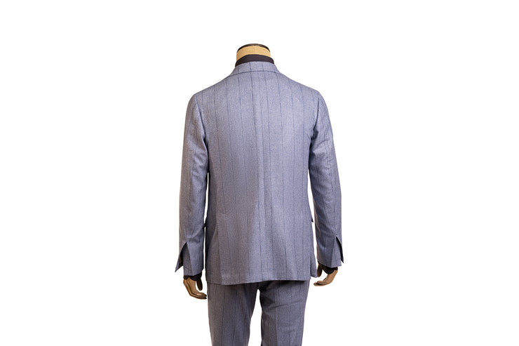 Sartorio Pinstripe Virgin Wool-Cotton-Cashmere Suit