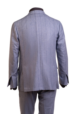 Sartorio Pinstripe Virgin Wool-Cotton-Cashmere Suit