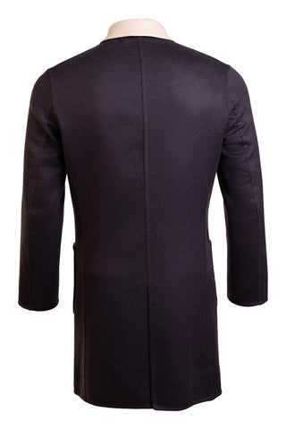 Kired by Kiton PARANA1 Cashmere Reversible Overcoat