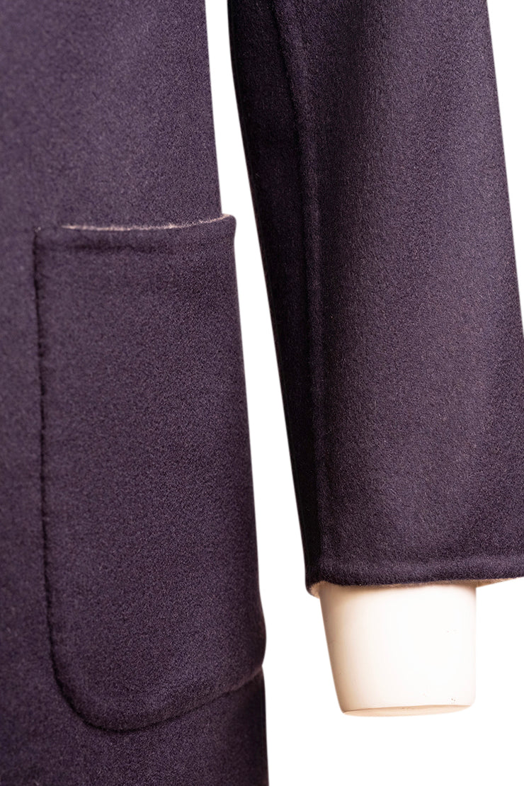 Kired by Kiton PARANA1 Cashmere Reversible Overcoat