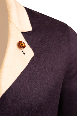 Kired by Kiton PARANA1 Cashmere Reversible Overcoat