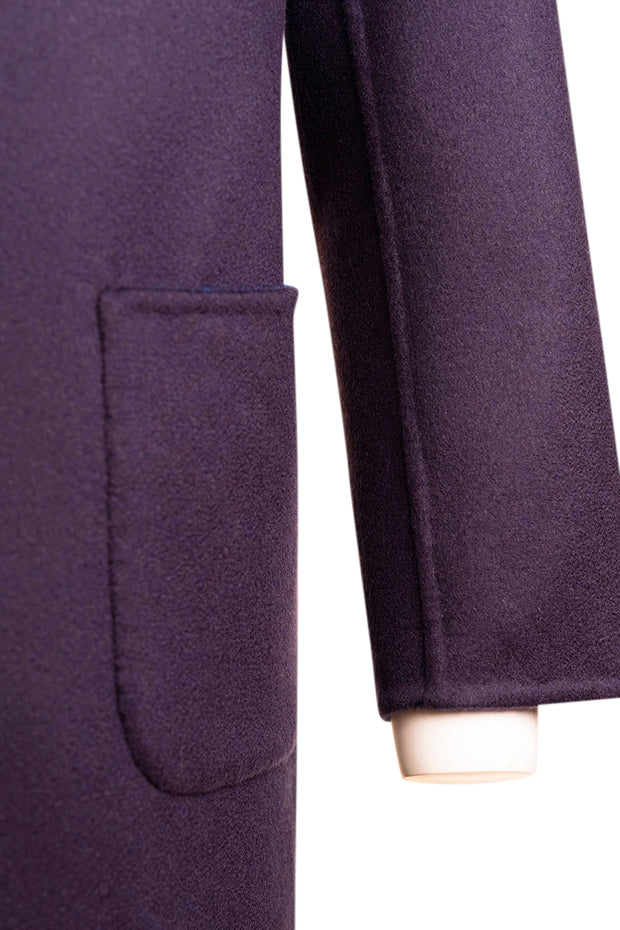 Kired by Kiton PARANA1 Cashmere Reversible Overcoat