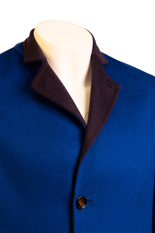 Kired by Kiton PARANA1 Cashmere Reversible Overcoat