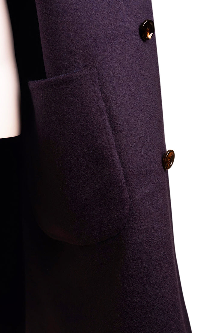 Kired by Kiton PARANA1 Cashmere Reversible Overcoat