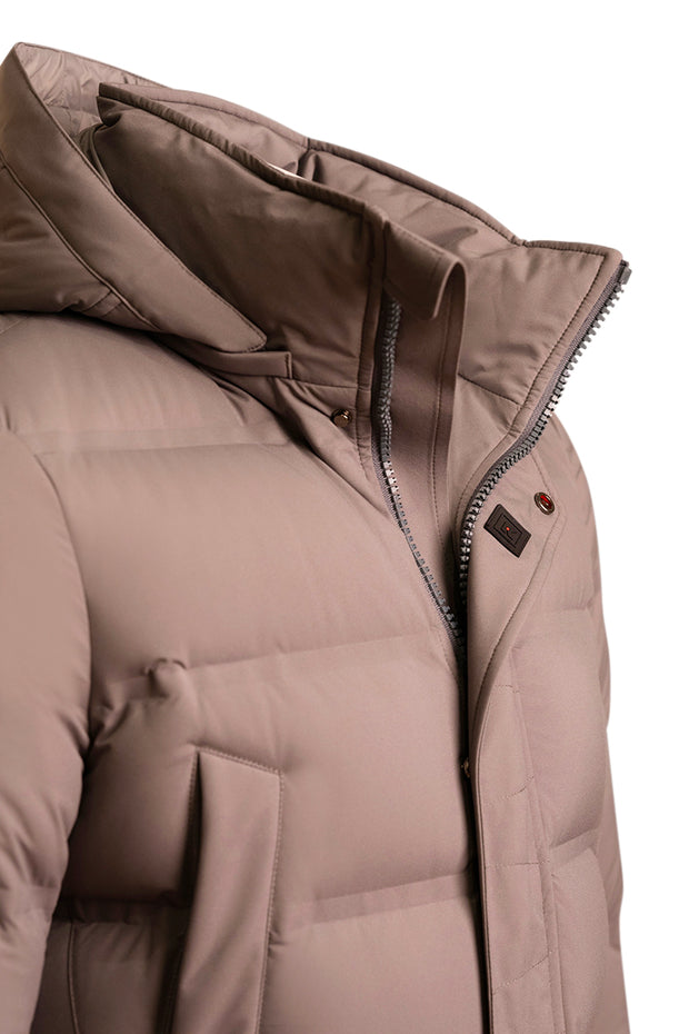 Kired by Kiton HEKLA Nylon-Goose Down Puffer Coat