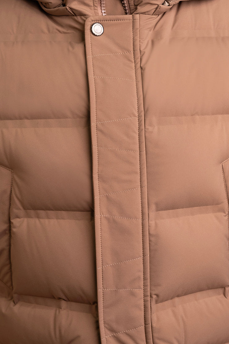 Kired by Kiton HEKLA Nylon-Goose Down Puffer Coat