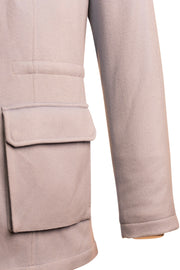 Kired by Kiton KONEW Cashmere-Mink Fur Overcoat