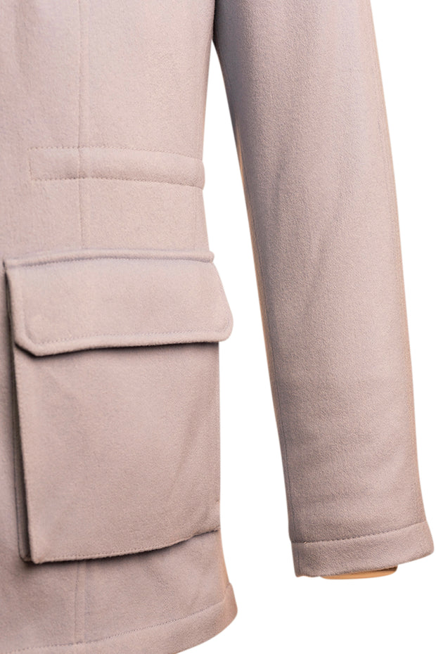 Kired by Kiton KONEW Cashmere-Mink Fur Overcoat