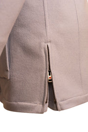 Kired by Kiton KONEW Cashmere-Mink Fur Overcoat