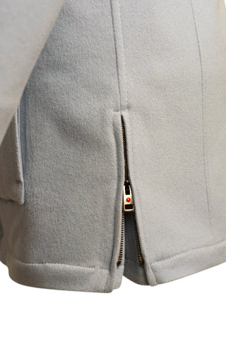 Kired by Kiton KONEW Cashmere-Mink Fur Overcoat