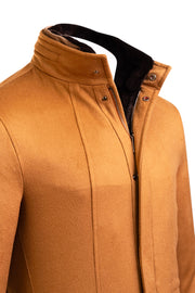 Kired by Kiton KONEW Cashmere-Mink Fur Overcoat