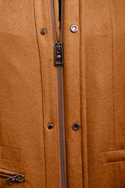 Kired by Kiton KONEW Cashmere-Mink Fur Overcoat
