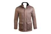 Kired by Kiton KONEW Cashmere-Mink Fur Overcoat