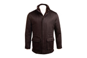 Kired by Kiton KONEW Cashmere-Mink Fur Overcoat