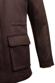 Kired by Kiton KONEW Cashmere-Mink Fur Overcoat