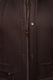 Kired by Kiton KONEW Cashmere-Mink Fur Overcoat